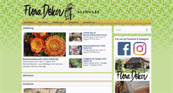 Desktop Screenshot of floradekor.com