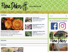 Tablet Screenshot of floradekor.com